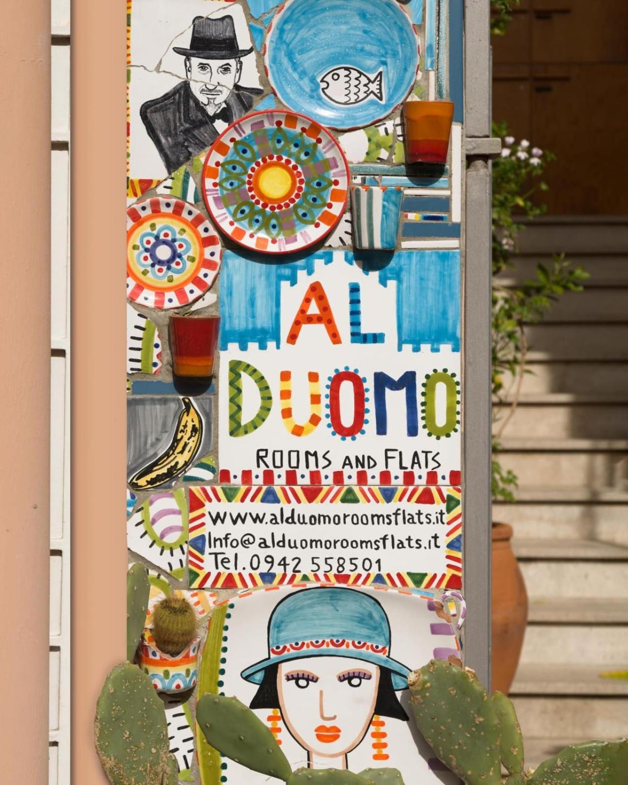 Al Duomo Rooms & Flats ตาออร์มินา ภายนอก รูปภาพ